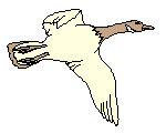 A goose free counted cross stitch pattern