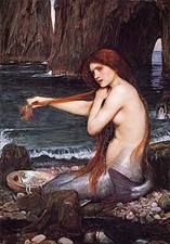 A Mermaid by John William Waterhouse 