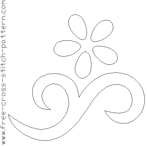 flower pattern composition