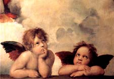 Cherubs by Michelangelo