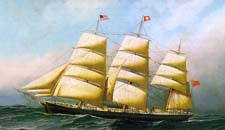 Jacobsen, Antonio (Danish, practiced mainly in the U.S.A., 1850-1921) The British Ship 