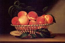 Still Life: Bowl of peaches - New briatain museum