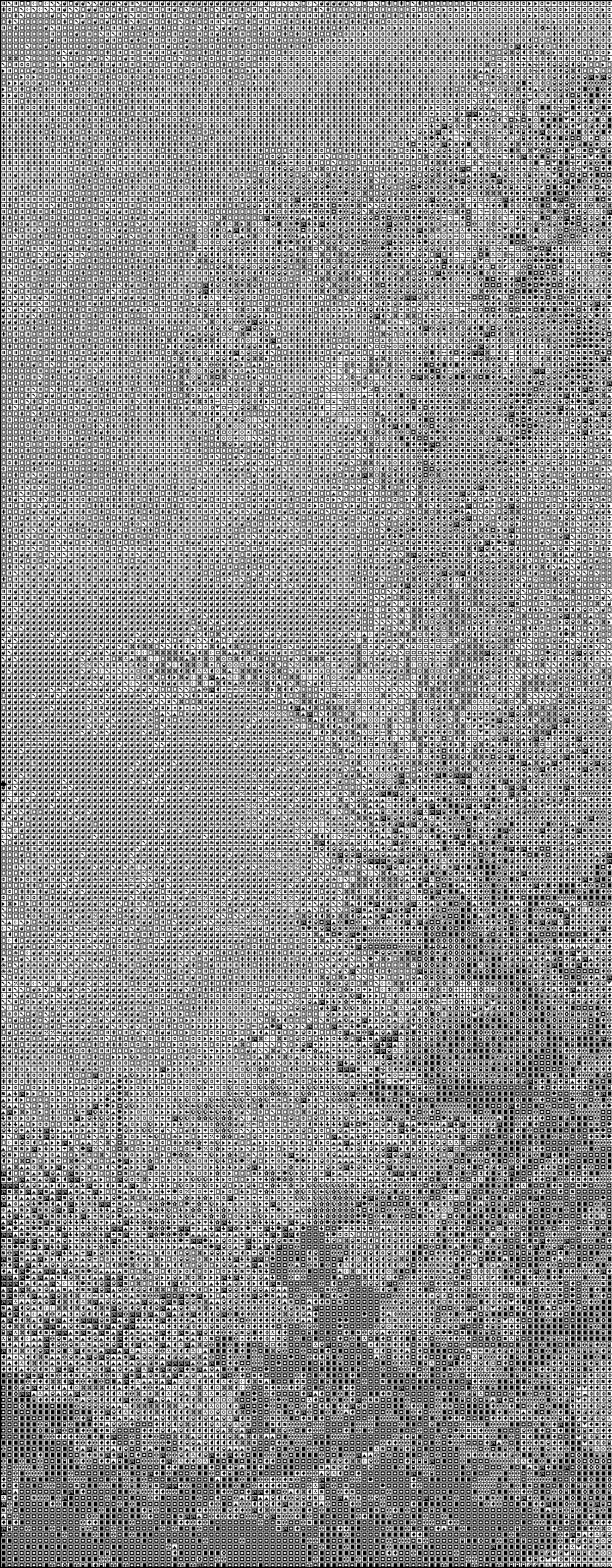Cross stitch pattern the two lovers