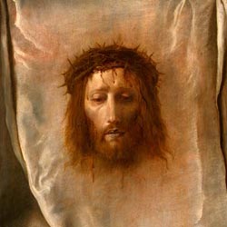 The Veil of Veronica cross stitch
