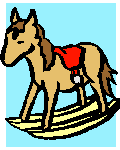 Kid rocking horsie