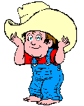 baby wearing cowboy hat